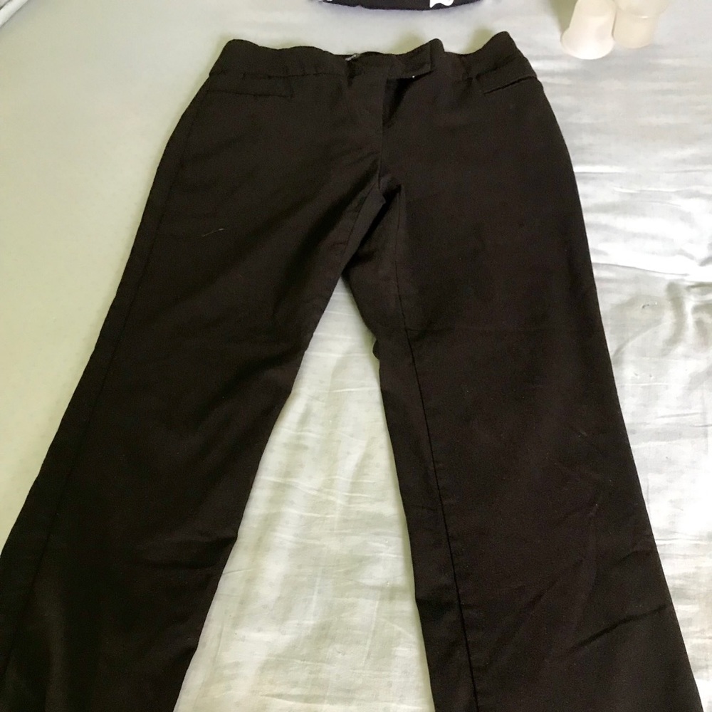 Dress/casual black Style &co. petite size 10 pants